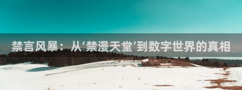 里番动漫正版网：禁言风暴：从‘禁漫天堂’到数字世界的真相