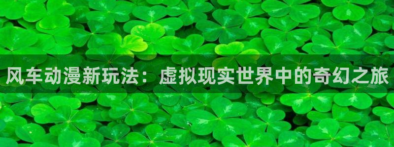 里番动漫网：风车动漫新玩法：虚拟现实世界中的奇幻之旅